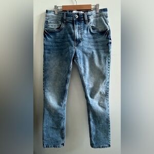 Men's Blue Straight Jeans